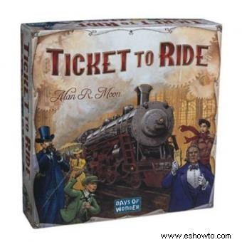 Juego de mesa Ticket to Ride:en camino a la configuración y el juego 
