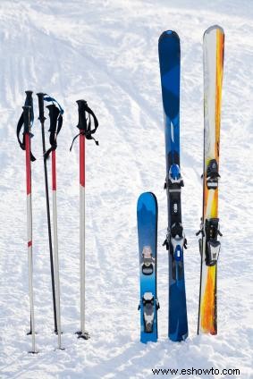 Cómo ajustar los esquís