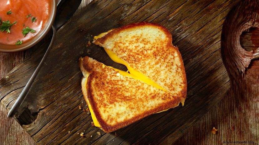 La historia del sándwich de queso a la parrilla 