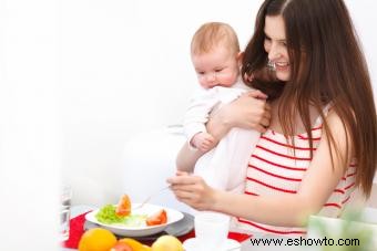 Lactancia materna y alimentos a evitar