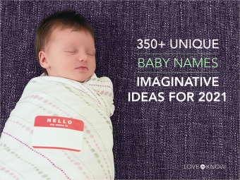 Más de 350 nombres únicos para bebés:ideas imaginativas para 2021