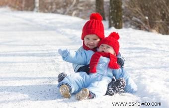 75 nombres únicos inspirados en el invierno para niñas y niños