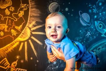 Nombres celestiales para niños inspirados en el espacio exterior