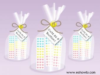 5 dulces regalos caseros para baby shower