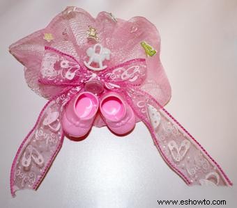 Ideas e instrucciones para ramilletes de baby shower