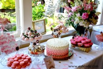 Deliciosas ideas para un buffet de baby shower que a todos les encantarán