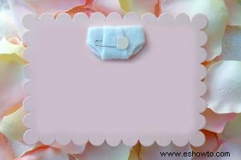 Plantillas de invitación para pañales:Imprimibles gratis adorables