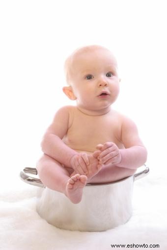 Etapas de desarrollo del bebé de siete a 12 meses de edad