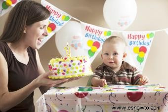 Planificación de la primera fiesta de cumpleaños del bebé