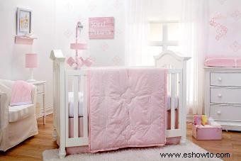 Accesorios de cuna para bebé niña
