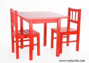 Por qué necesita una mesa y sillas para niños pequeños para sus hijos