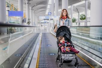 Cómo viajar con un bebé y reducir el estrés