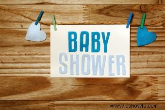 Letreros de Baby Shower para ayudar a los invitados a encontrar la fiesta