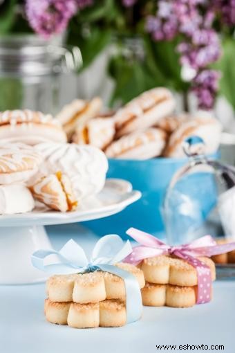 Consejos para hacer regalos de galletas para baby shower