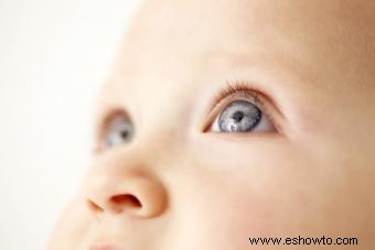 Datos fascinantes sobre el color de ojos de los bebés