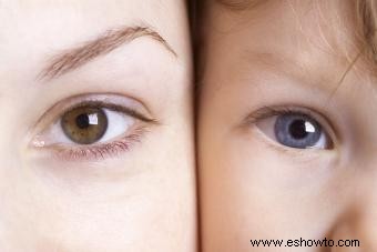 Datos fascinantes sobre el color de ojos de los bebés