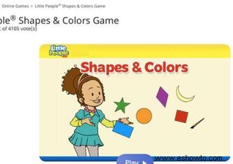 Juegos de aprendizaje de colores para niños pequeños en línea