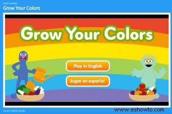 Juegos de aprendizaje de colores para niños pequeños en línea