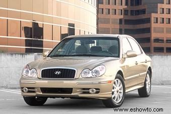 2002 Hyundai Sonata Piezas de automóvil