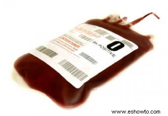 Datos sobre la donación de sangre