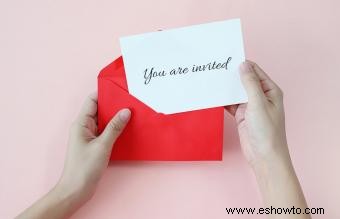 Ejemplos de cartas de invitación para eventos especiales