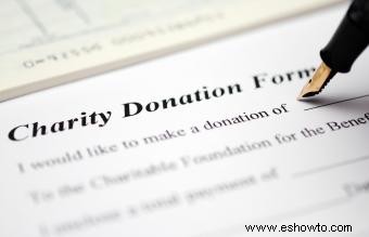 Plantillas sencillas de formulario de solicitud de donación para organizaciones sin fines de lucro