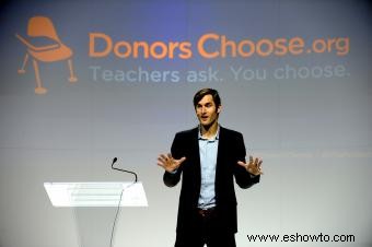 Cómo usar la elección de donantes para educadores y donantes