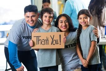 Ideas creativas de agradecimiento y reconocimiento a voluntarios
