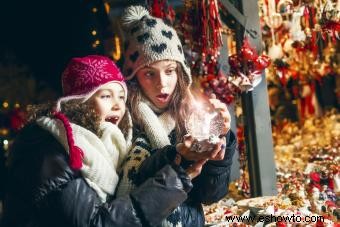 Cómo configurar una tienda de regalos navideños en la escuela 