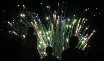 Poemas de fuegos artificiales para niños 