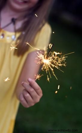 Poemas de fuegos artificiales para niños 