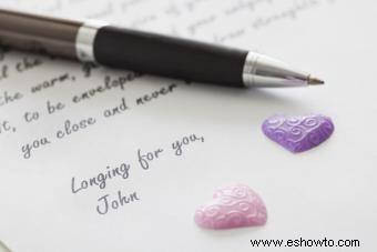 4 ejemplos de cartas de amor apasionadas