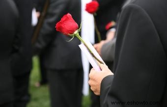 Programa funerario de muestra