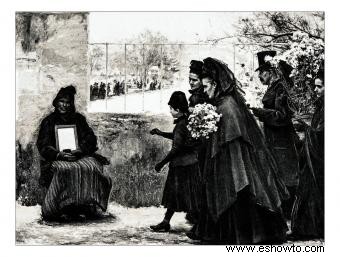 Costumbres funerarias intrigantes del siglo XIX