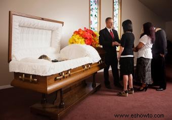 Lista de gastos funerarios