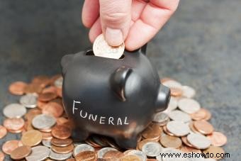 Lista de gastos funerarios