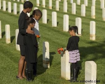 Ropa de funeral adecuada para hombres, mujeres y niños