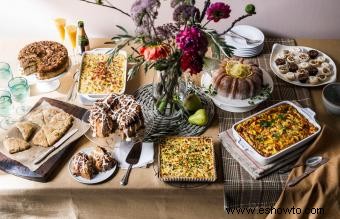 Ejemplos de menús de comida funeraria:buffets y aperitivos