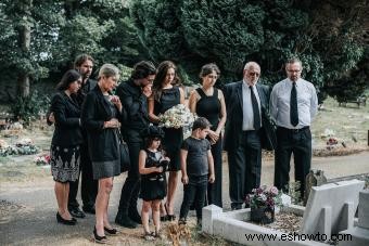 Lo que no se debe usar para un funeral:pasos en falso de la moda que se deben evitar 