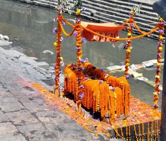 Rituales funerarios y muerte hindú