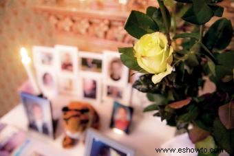 Ideas creativas para tableros de recuerdos de funerales