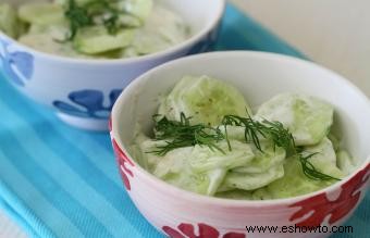 Recetas de ensaladas funerarias para brindar consuelo