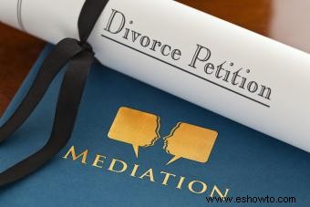 Proceso de mediación de divorcio