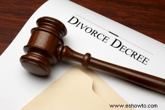 Cómo encontrar registros de divorcio