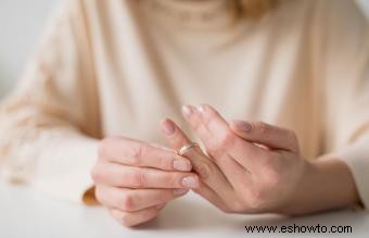 ¿Qué hace la gente con los anillos de boda después del divorcio?