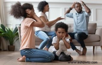 La peor edad para el divorcio para la salud emocional de los niños