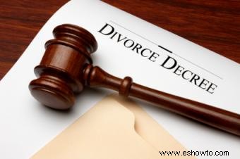 Cómo se divide la deuda en el divorcio