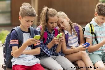 ¿Cuándo deben los niños obtener teléfonos celulares?