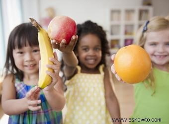 Actividades de nutrición para niños 