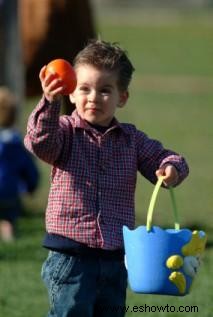 Actividades únicas de búsqueda de huevos de Pascua 